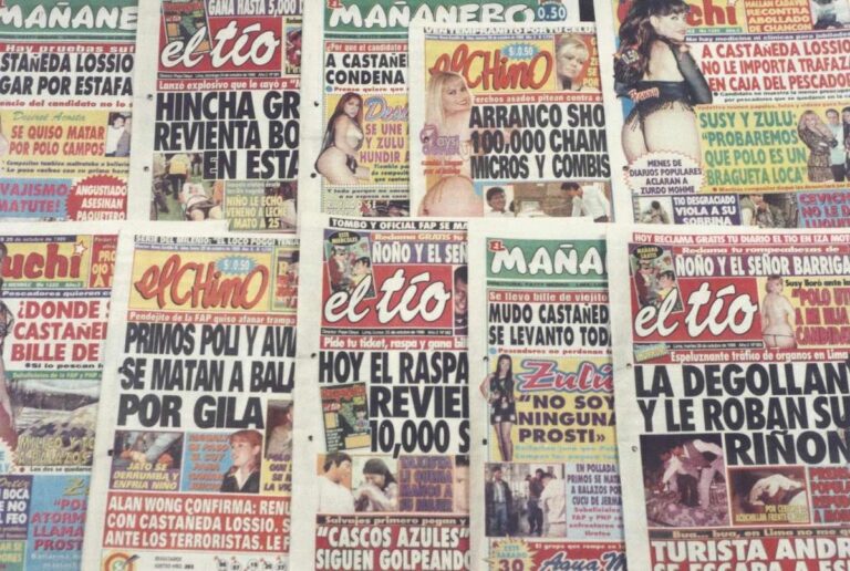 La Prensa Chicha: Imprimiendo Orgullosamente los Peores Periódicos del Perú